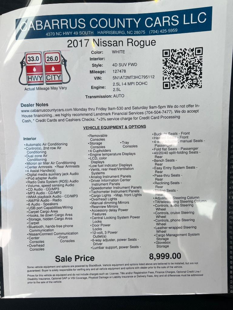 2017 Nissan Rogue S - Photo 20